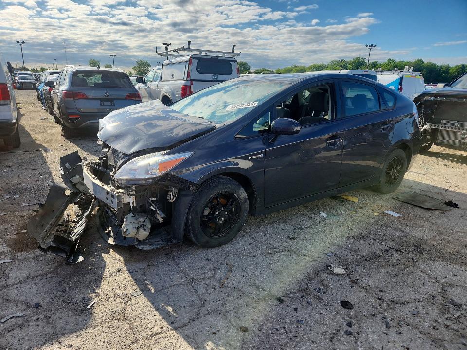 2013 Toyota Prius VIN JTDKN3DU4D5699019 COPART salvage auction — FRONT END, In - Cert Of Title-Salvage Title, sold $475 on 2026-07-17 (photo 1)