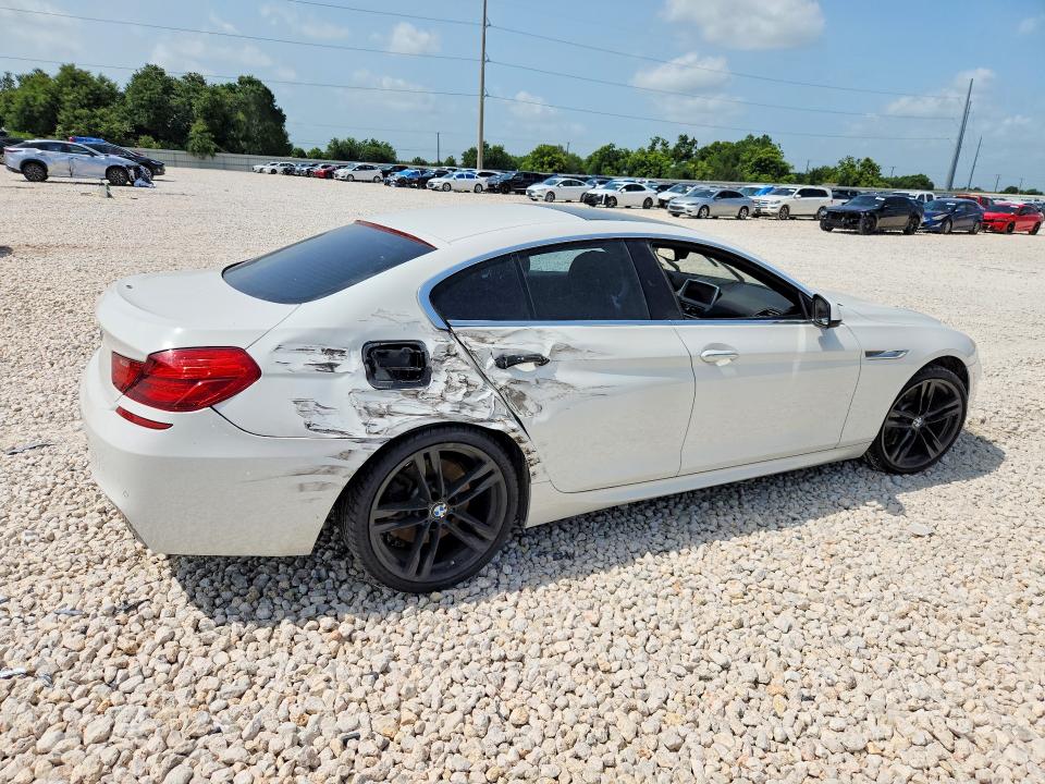 2013 BMW 6er VIN WBA6A0C58DDF14286 COPART salvage auction — SIDE, Tx - Salvage Vehicle Title, sold $3,250 on 2026-07-02 (photo 3)