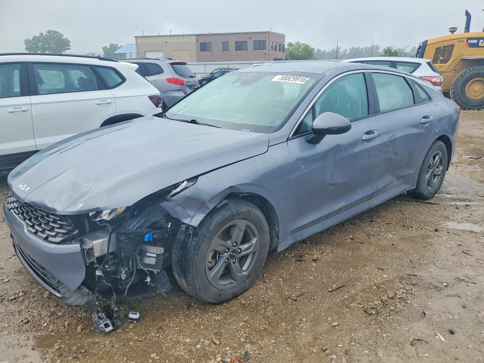 2022 Kia K5 VIN 5XXG14J26NG145892 COPART salvage auction — FRONT END, Ks - Cert Of Title-Salvage, sold $100 on 2026-07-28 (photo 1)