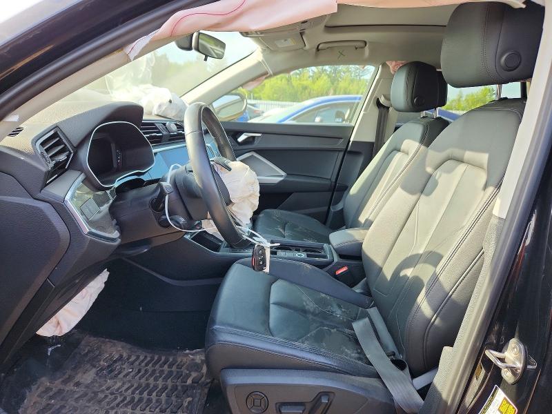 2022 Audi Q3 VIN WA1AECF33N1009781 COPART salvage auction — FRONT END, ON - PERMIT SALVAGE, sold $275 on 2026-07-23 (photo 7)