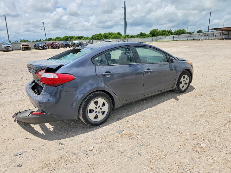 2015 Kia VIN KNAFX4A61F5270735 COPART salvage auction — REAR END, Tx - Salvage Vehicle Title, sold $700 on 2026-07-15 (photo 3)