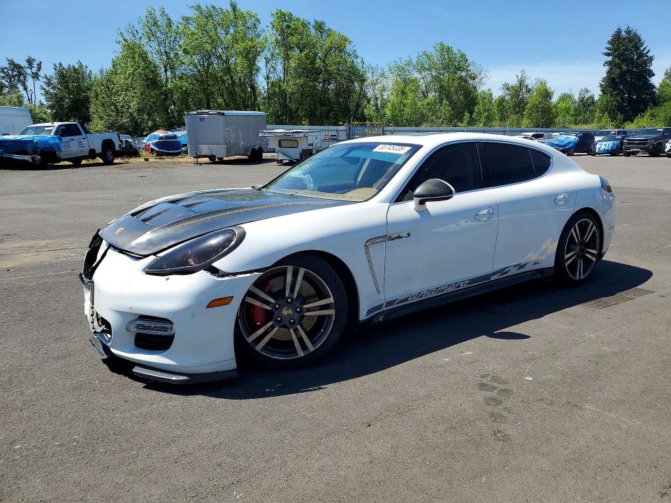 2011 Porsche Panamera VIN WP0AC2A7XBL091024 COPART salvage auction — FRONT END, Or - Salvage Title Certificate, sold $3,250 on 2026-07-02 (photo 1)