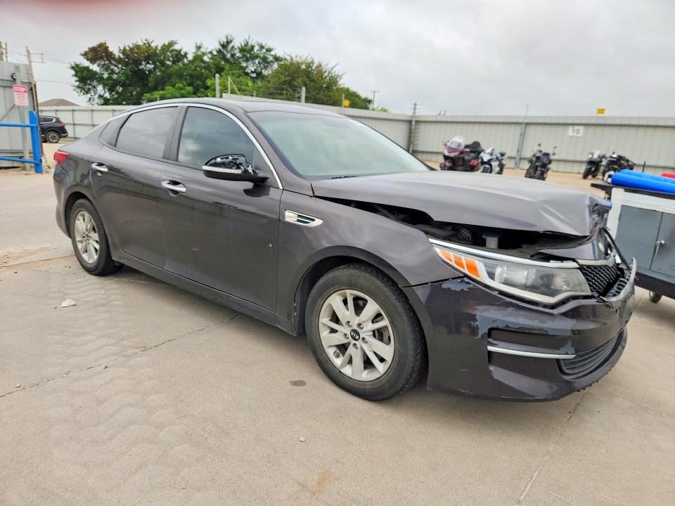 2018 Kia VIN KNAGT4L34J5239779 COPART salvage auction — FRONT END, Tx - Salvage Vehicle Title, sold $1,150 on 2026-07-30 (photo 4)