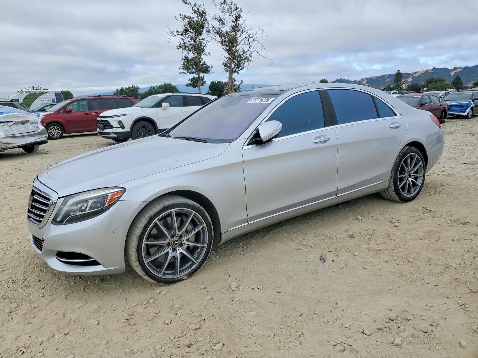 2016 Mercedes-benz S class VIN WDDUG8CB2GA246406 COPART salvage auction — SIDE, Ca - Salvage Certificate, sold $6,200 on 2026-07-30 (photo 1)