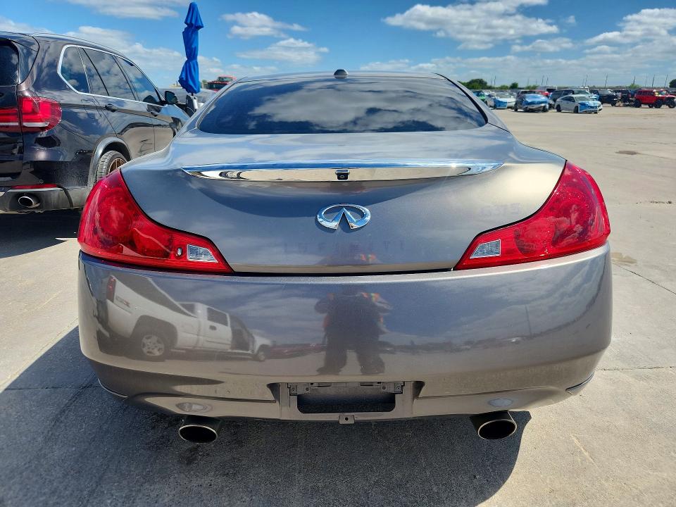 2008 Infiniti G37 VIN JNKCV64E58M125876 COPART salvage auction — FRONT END, Tx - Salvage Vehicle Title, sold $1,600 on 2026-07-13 (photo 6)