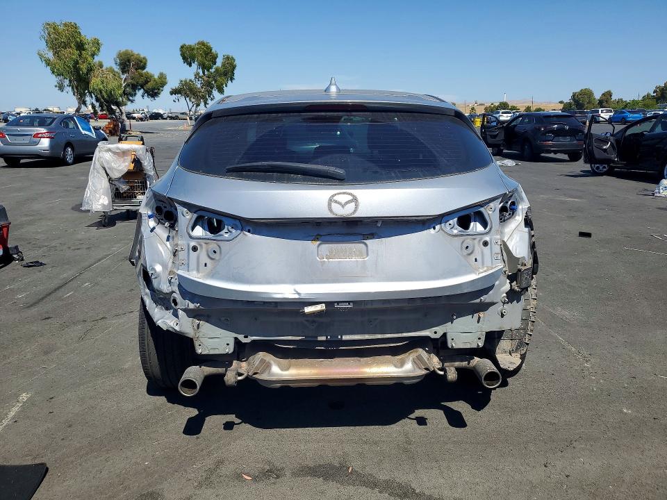 2017 Mazda 3 VIN JM1BN1M37H1116564 COPART salvage auction — REAR END, Ca - Salvage Certificate, sold $3,050 on 2026-08-24 (photo 6)