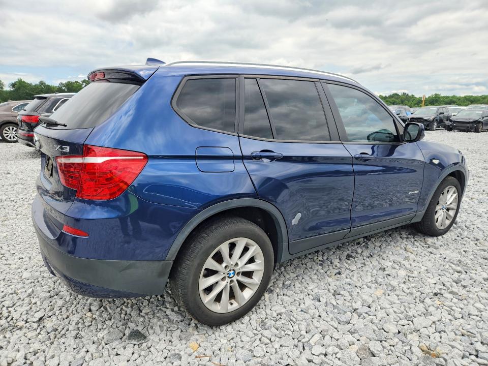 2013 BMW X3 VIN 5UXWX9C5XD0A11970 COPART salvage auction — SIDE, Ga - Cert Of Title-Salvage, sold $2,150 on 2026-07-28 (photo 3)
