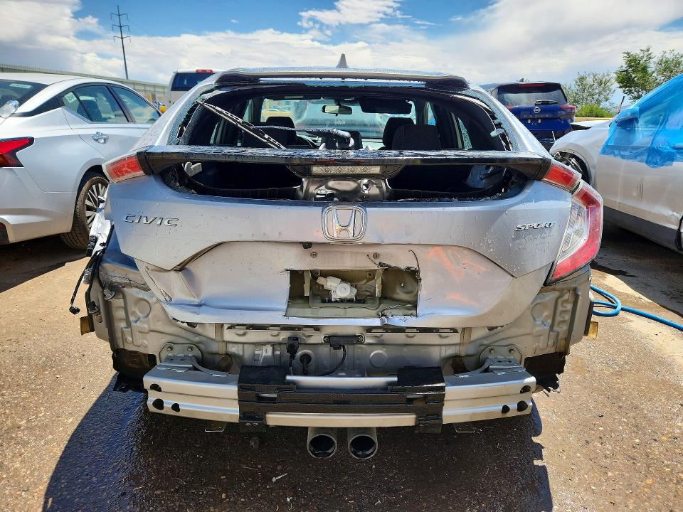 2021 Honda Civic VIN SHHFK7H45MU426034 COPART salvage auction — REAR END, Fl - Certificate Of Title, sold $10,200 on 2026-07-06 (photo 6)