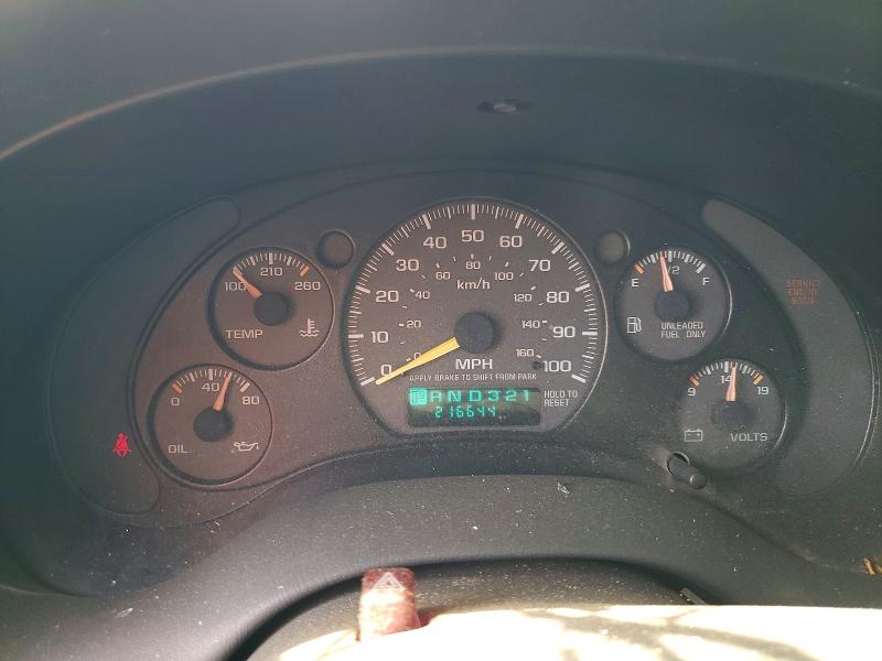 1998 Chevrolet S truck VIN 1GCCS1446WK251659 COPART salvage auction — ROOF, Va - Cert Of Title - Salvage, sold $650 on 2026-07-06 (photo 9)