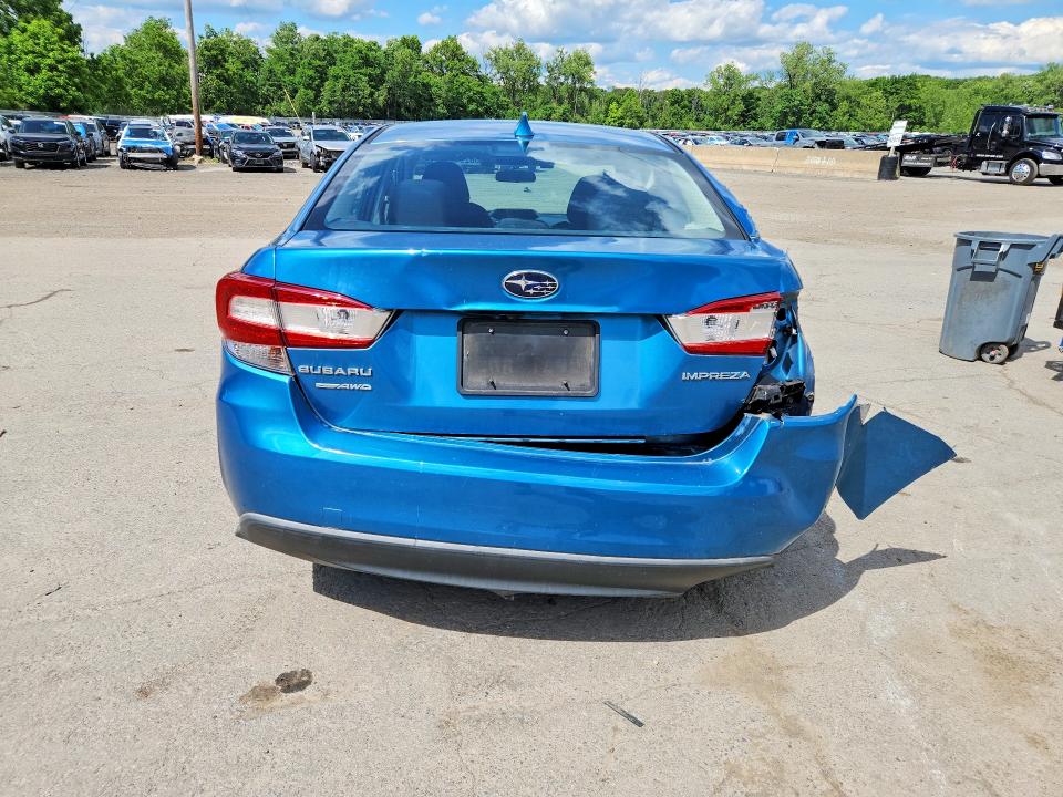 2018 Subaru Impreza VIN 4S3GKAD67J3625203 COPART salvage auction — REAR END, Ny - Mv-907A Salvage Certificate, sold $650 on 2026-07-02 (photo 6)