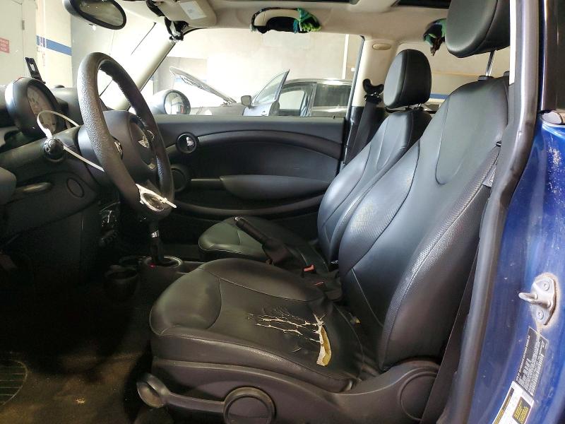 2012 Mini Cooper VIN WMWSU3C5XCT541191 COPART salvage auction — FRONT END, Va - Certificate Of Title, sold $400 on 2026-07-17 (photo 7)