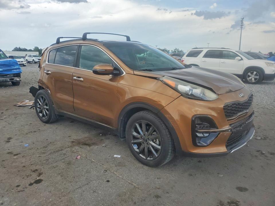 2020 Kia Sportage VIN KNDP63AC8L7666641 COPART salvage auction — REAR END, Fl - Cert Of Title Slvg Rebuildable, sold $3,000 on 2026-07-20 (photo 4)