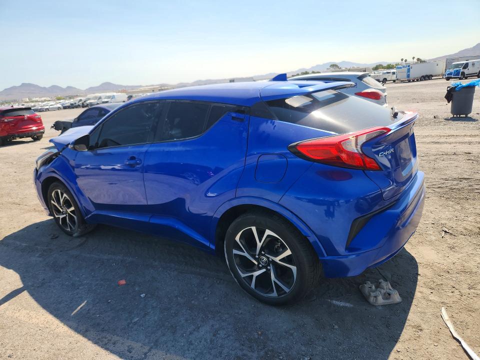 2018 Toyota C-hr VIN NMTKHMBXXJR011586 COPART salvage auction — FRONT END, Nv - Salvage Title, sold $3,850 on 2026-07-02 (photo 2)