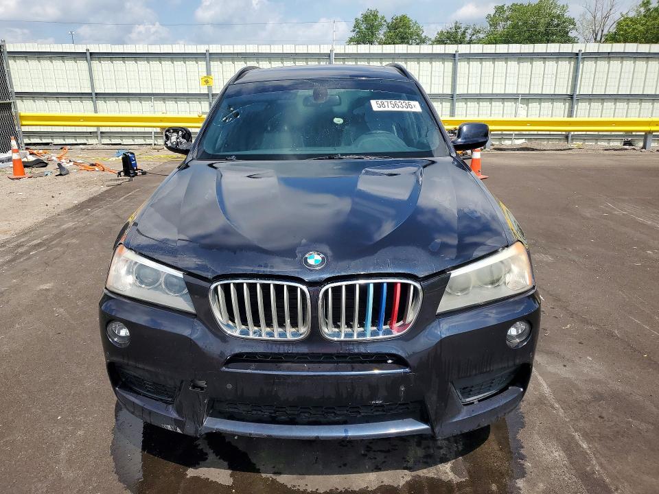 2012 BMW X3 VIN 5UXWX5C50CL718191 COPART salvage auction — MINOR DENT/SCRATCHES, Mt - Certificate Of Title, sold $475 on 2026-07-21 (photo 5)