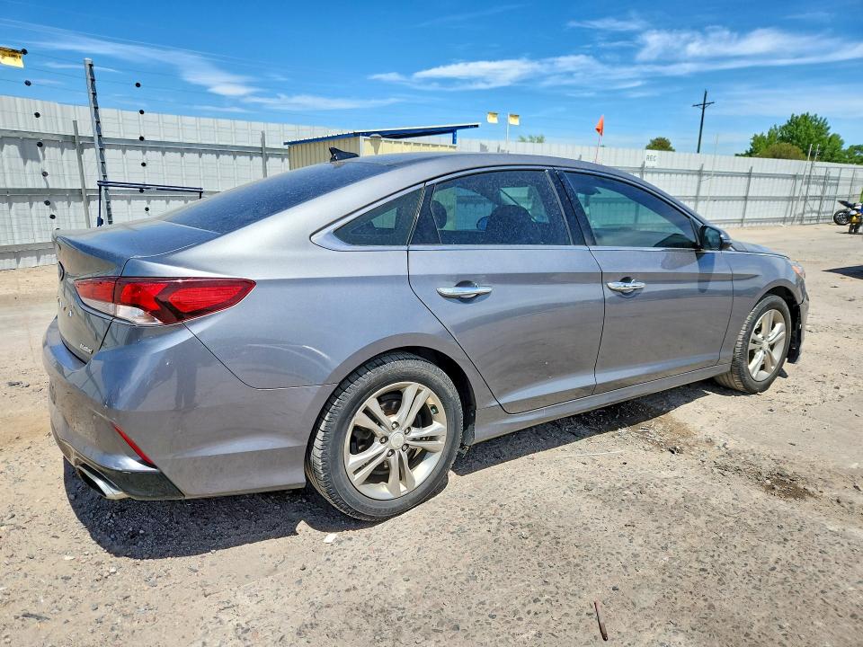 2018 Hyundai Sonata VIN 5NPE34AFXJH707599 COPART salvage auction — UNDERCARRIAGE, Il - Cert Of Title-Rebuilt, sold $3,000 on 2026-07-06 (photo 3)