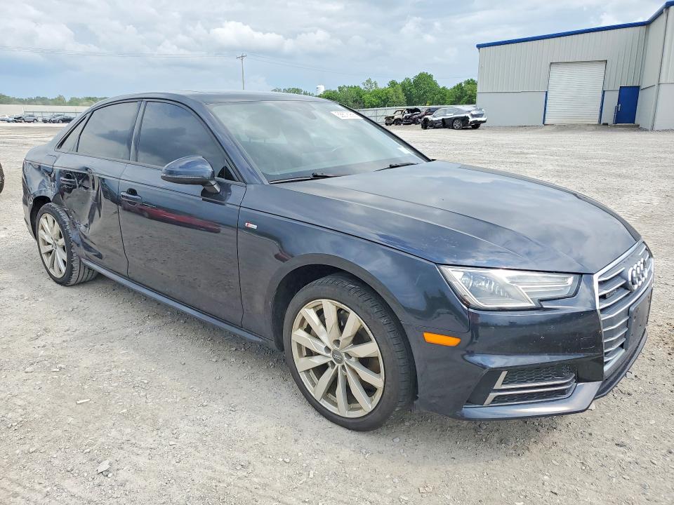 2018 Audi A4 VIN WAUDNAF42JA215035 COPART salvage auction — UNDERCARRIAGE, Ny - Mv-907A Salvage Certificate, sold $4,050 on 2026-07-20 (photo 4)