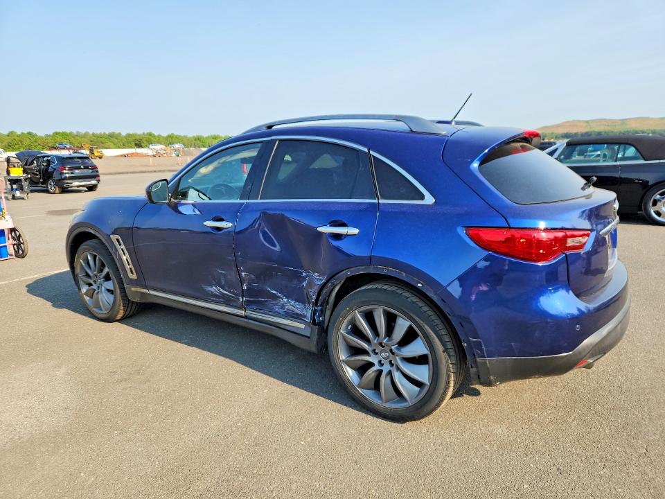 2012 Infiniti Fx VIN JN8AS1MW6CM151395 COPART salvage auction — SIDE, Ny - Mv-907A Salvage Certificate, sold $1,900 on 2026-07-15 (photo 2)