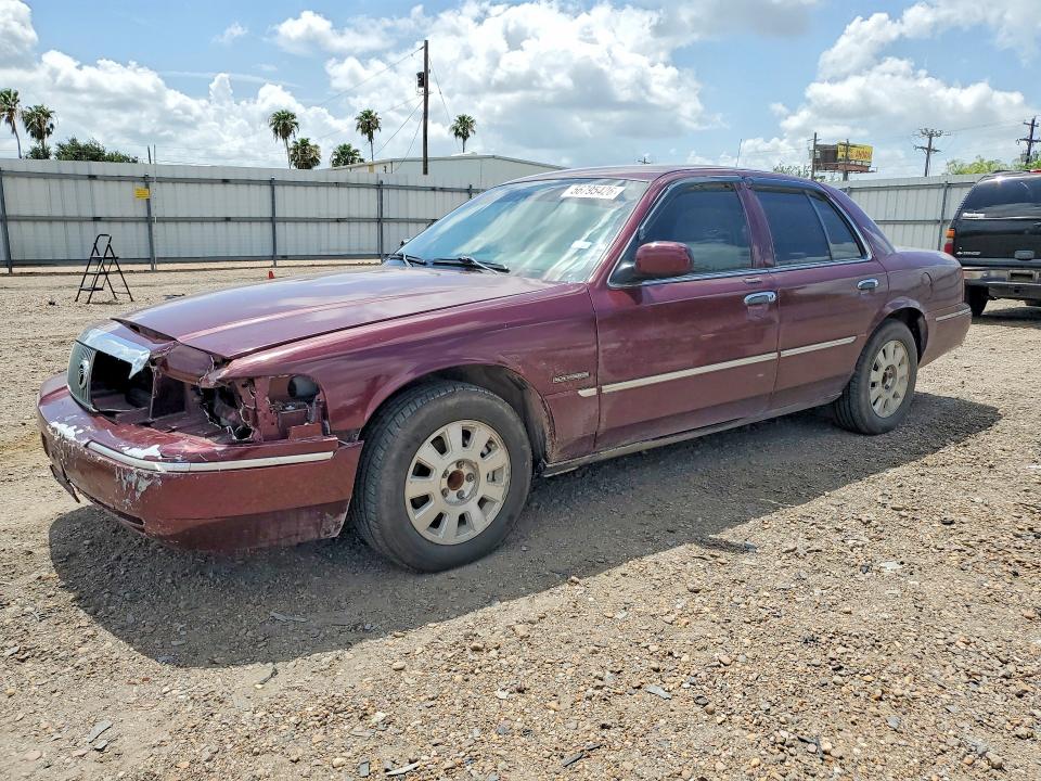 2005 Mercury Grand marquis VIN 2MEFM75W95X664082 COPART salvage auction — FRONT END, Tx - Salvage Vehicle Title, sold $1,050 on 2026-07-29 (photo 1)