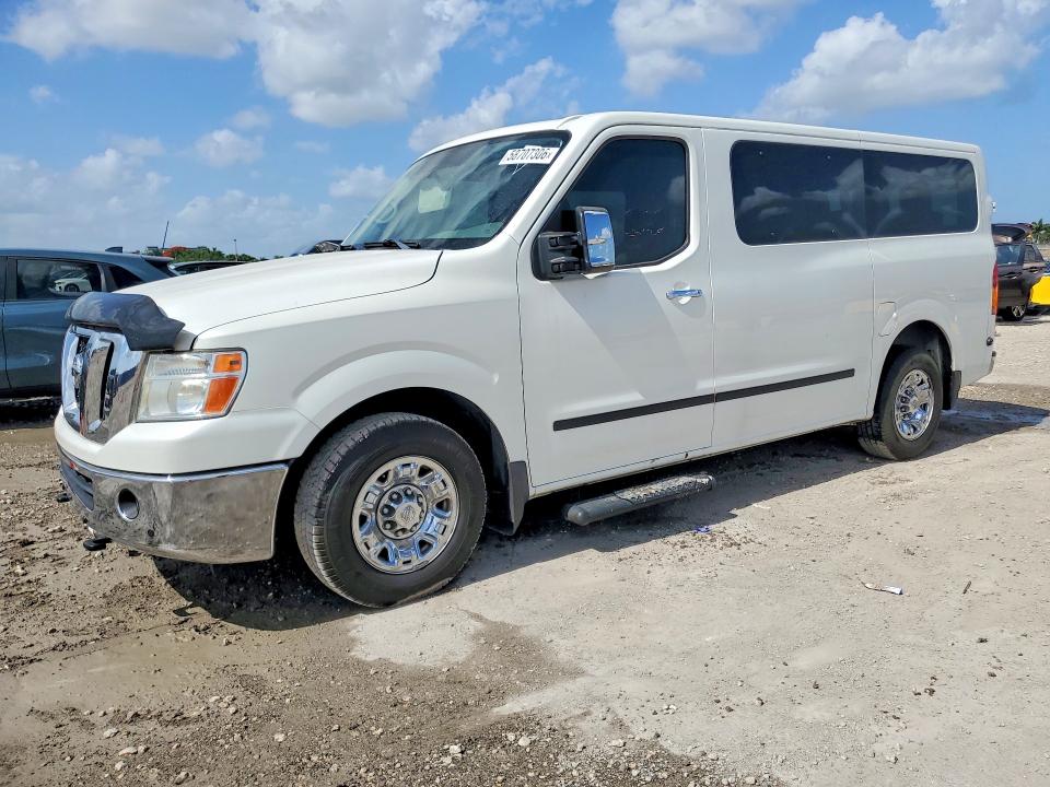 2019 Nissan Nv VIN 5BZAF0AA5KN850125 COPART salvage auction — MECHANICAL, Fl - Certificate Of Title (P), sold $18,500 on 2026-07-08 (photo 1)
