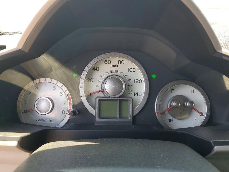 2009 Honda Pilot VIN 5FNYF38549B022679 COPART salvage auction — FRONT END, CA - SALVAGE CERTIFICATE, sold $450 on 2026-07-02 (photo 9)