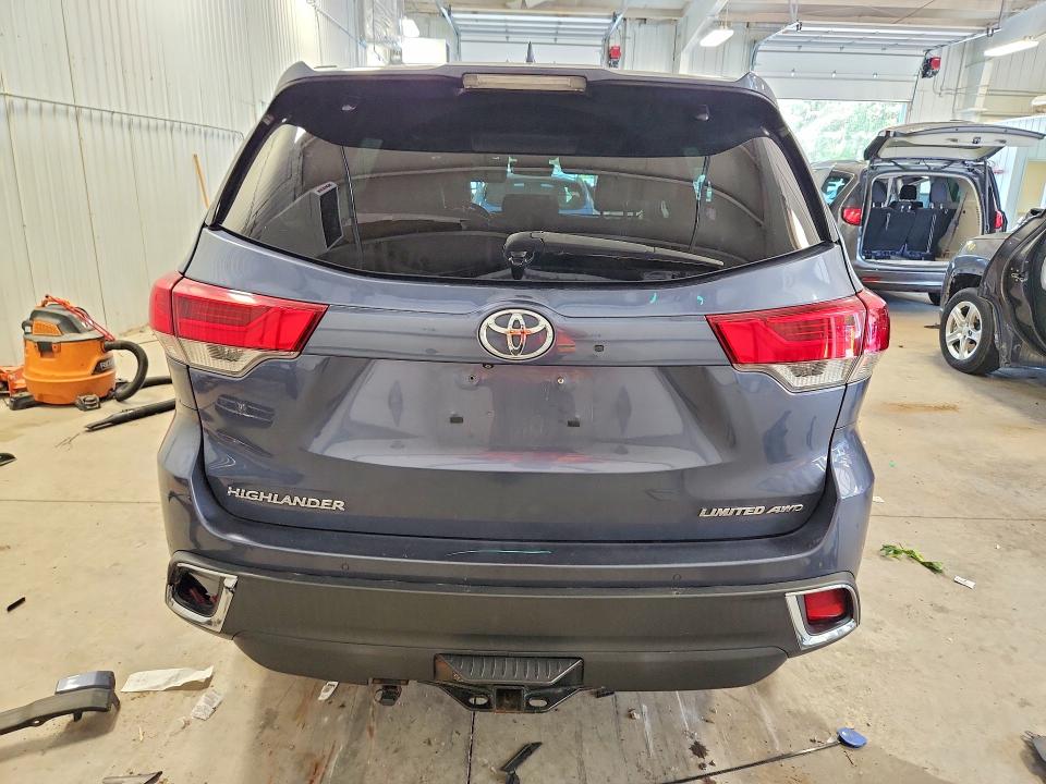 2018 Toyota Highlander VIN 5TDDZRFHXJS819170 COPART salvage auction — FRONT END, MN - CERT OF TITLE-SALVAGE, sold $375 on 2026-07-30 (photo 6)