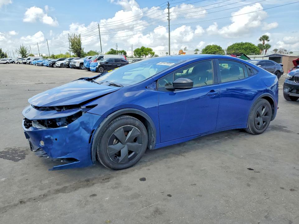 2023 Toyota Prius VIN JTDACACU6P3008645 COPART salvage auction — SIDE, Az - Certificate Of Title (P), sold $7,400 on 2026-07-08 (photo 1)