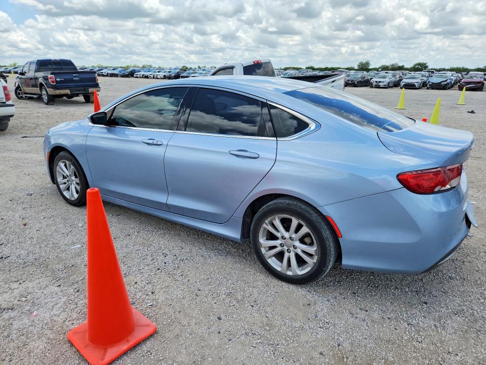 2015 Chrysler 200 VIN 1C3CCCAB5FN635589 COPART salvage auction — REAR END, Tx - Salvage Vehicle Title, sold $1,100 on 2026-07-02 (photo 2)