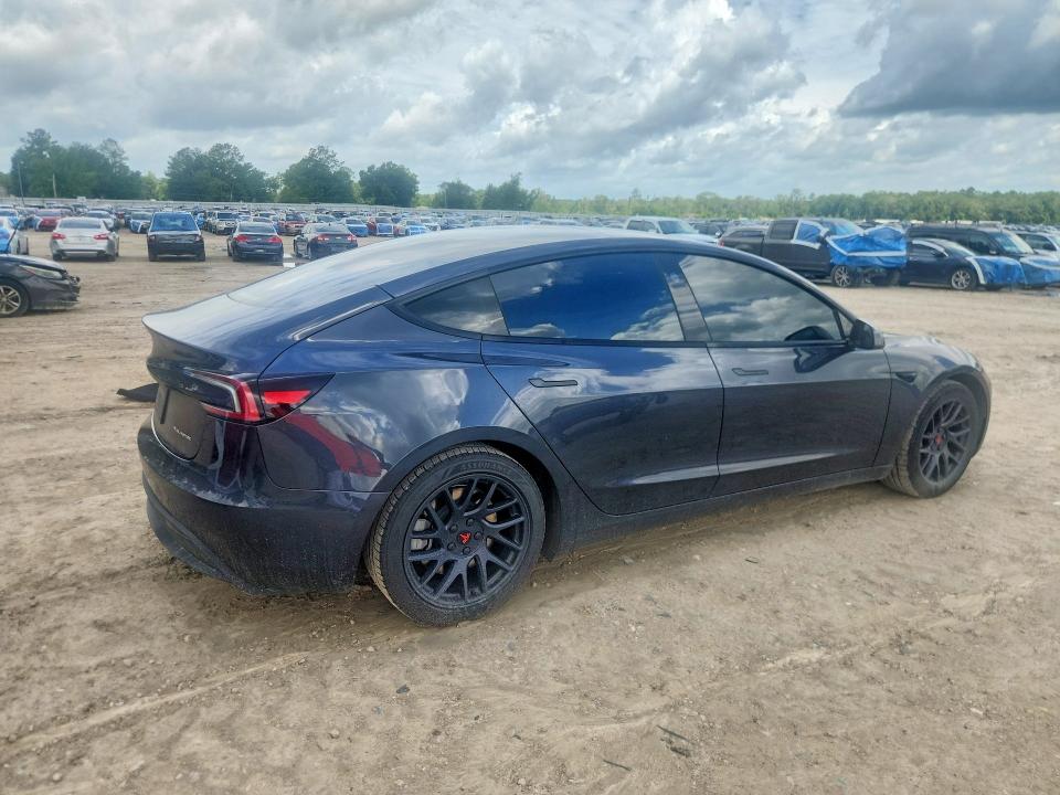 2024 Tesla Model 3 VIN 5YJ3E1EB3RF740879 COPART salvage auction — MECHANICAL, Fl - Certificate Of Title, sold $18,200 on 2026-07-14 (photo 3)