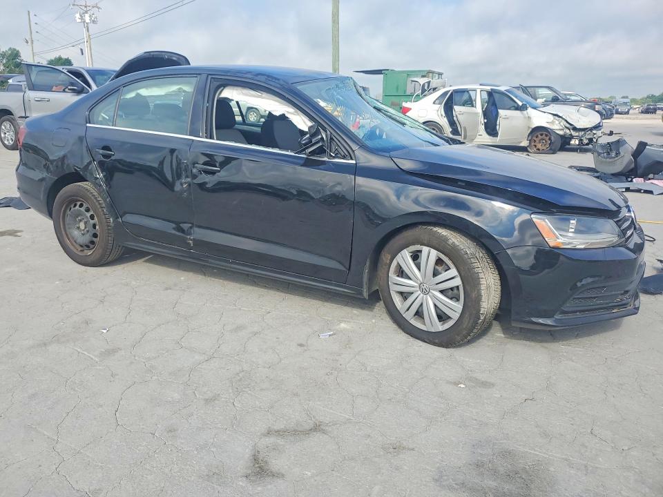 2017 Volkswagen Jetta VIN 3VW167AJ2HM368138 COPART salvage auction — FRONT END, Tn - Salvage Certificate, sold $600 on 2026-07-06 (photo 4)