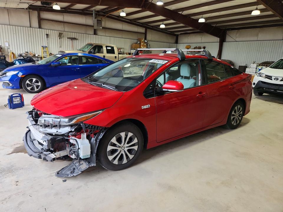 2020 Toyota Prius VIN JTDKARFP0L3138591 COPART salvage auction — FRONT END, PA - CERTIFICATE OF SALVAGE, sold $8,200 on 2026-07-10 (photo 1)