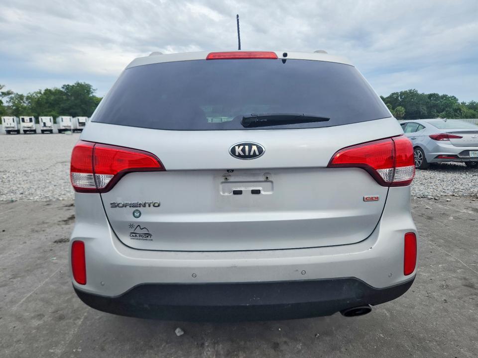 2015 Kia VIN 5XYKT4A64FG631038 COPART salvage auction — FRONT END, Fl - Cert Of Title Slvg Rebuildable, sold $1,300 on 2026-07-20 (photo 6)