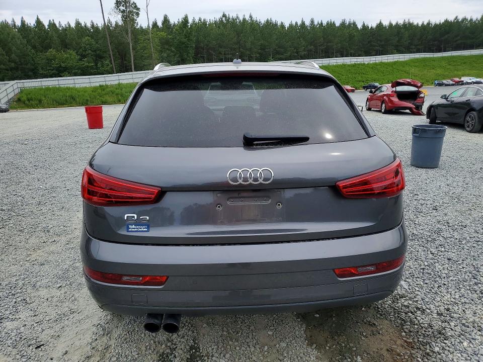 2018 Audi Q3 VIN WA1BCCFS8JR007649 COPART salvage auction — FRONT END, Nc - Salvage Certificate Of Title, sold $1,500 on 2026-07-30 (photo 6)