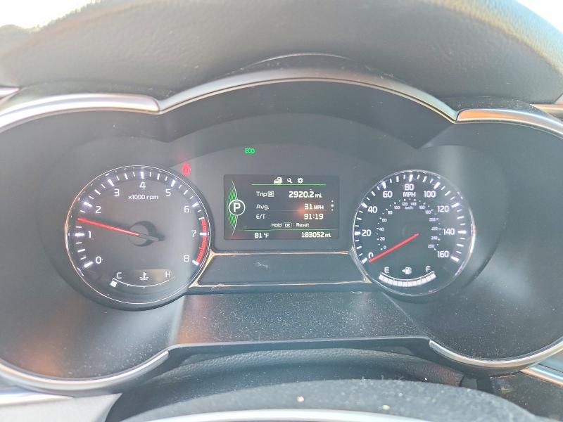 2014 Kia Optima VIN 5XXGR4A67EG276549 COPART salvage auction — FRONT END, Il - Salvage Certificate, sold $450 on 2026-07-20 (photo 9)