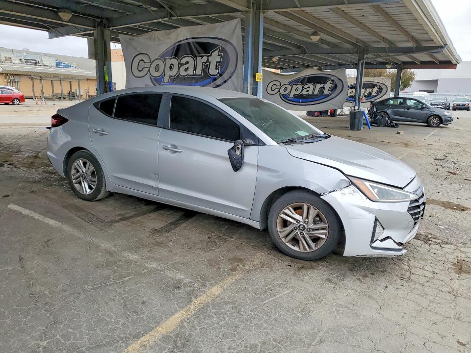 2019 Hyundai Elantra VIN KMHD84LF7KU767711 COPART salvage auction — VANDALISM, Ca - Dis/Dlr/Exp Only Clean Title (P), sold $2,200 on 2026-07-28 (photo 4)