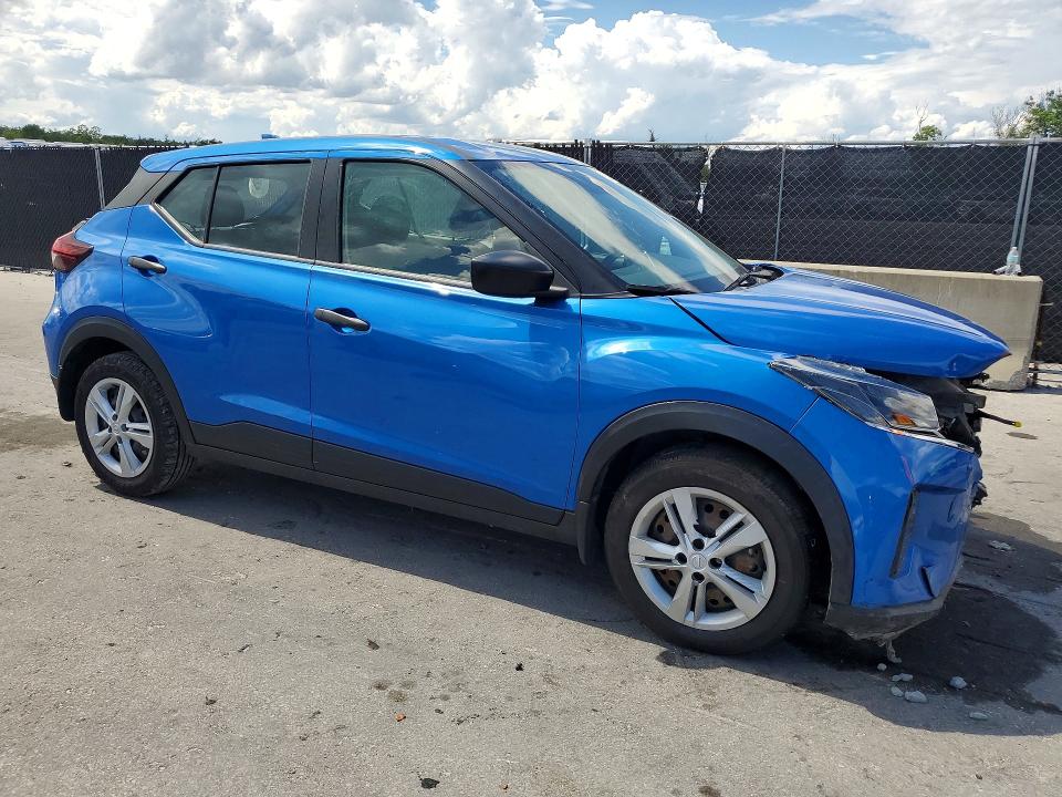 2024 Nissan Kicks VIN 3N1CP5BV0RL529143 COPART salvage auction — FRONT END, Fl - Certificate Of Title (P), sold $4,500 on 2026-07-09 (photo 4)