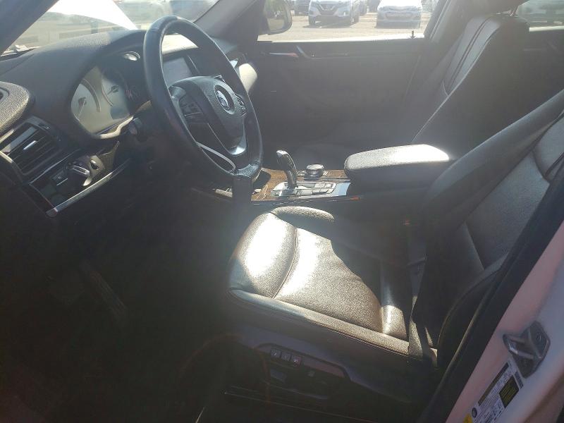 2017 BMW X3 VIN 5UXWX7C51H0U41202 COPART salvage auction — SIDE, CT - CERT OF TITLE-SALVAGE, sold $525 on 2026-07-24 (photo 7)