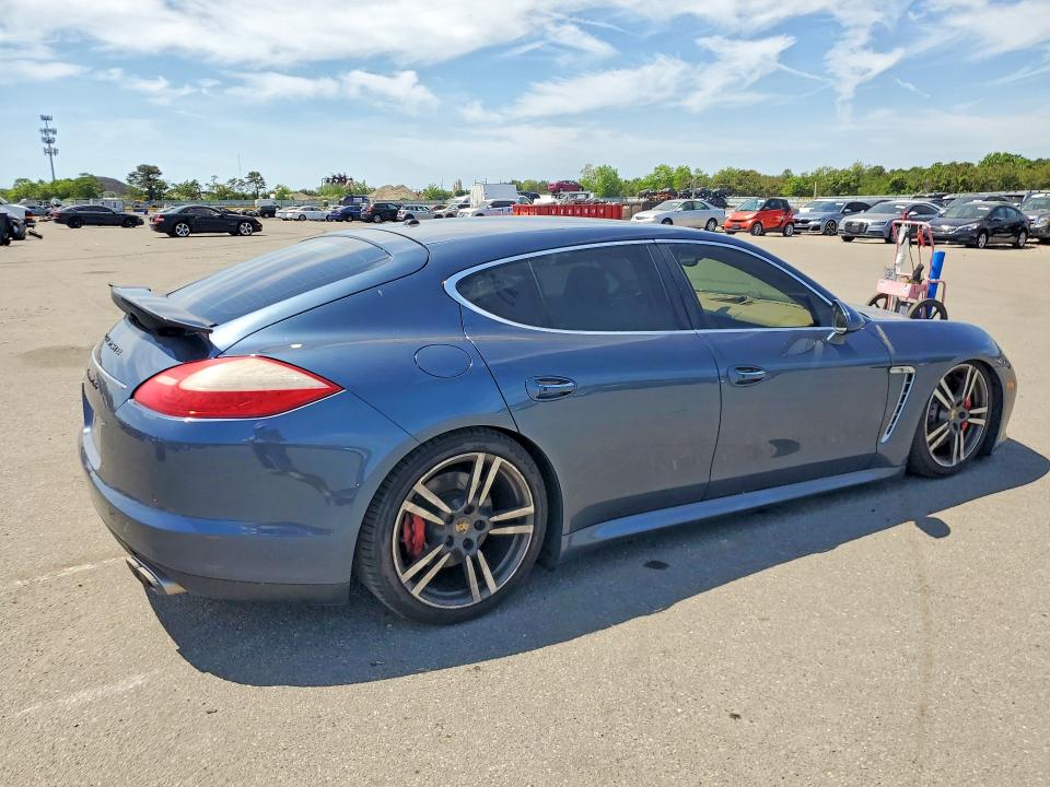 2011 Porsche Panamera VIN WP0AC2A73BL090815 COPART salvage auction — UNDERCARRIAGE, NY - MV-907A SALVAGE CERTIFICATE, sold $6,400 on 2026-07-20 (photo 3)