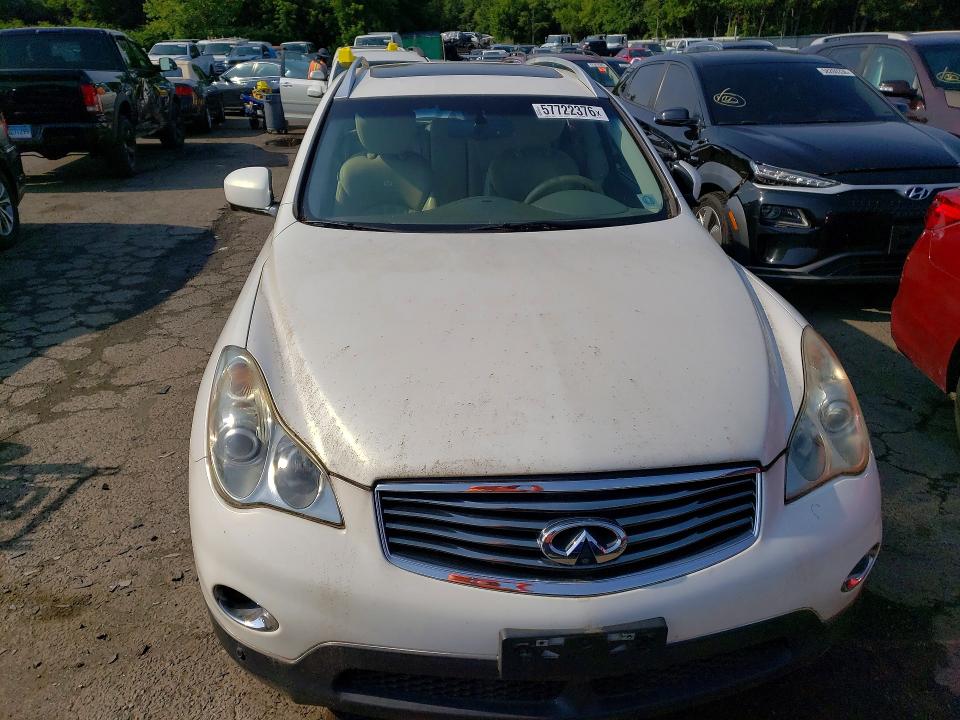 2010 Infiniti Ex35 VIN JN1AJ0HR2AM750517 COPART salvage auction — MINOR DENT/SCRATCHES, CT - CERTIFICATE OF TITLE, sold $500 on 2026-07-07 (photo 5)