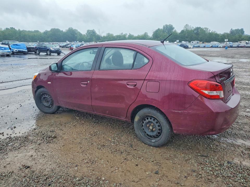 2018 Mitsubishi Mirage VIN ML32F3FJ1JHF15171 COPART salvage auction — REAR END, Ny - Certificate Of Title, sold $2,050 on 2026-07-02 (photo 2)