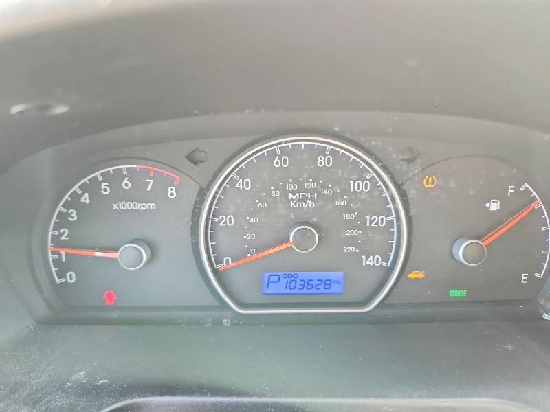 2010 Hyundai Elantra VIN KMHDU4AD8AU972742 COPART salvage auction — FRONT END, Va - Cert Of Title - Salvage, sold $250 on 2026-07-29 (photo 9)