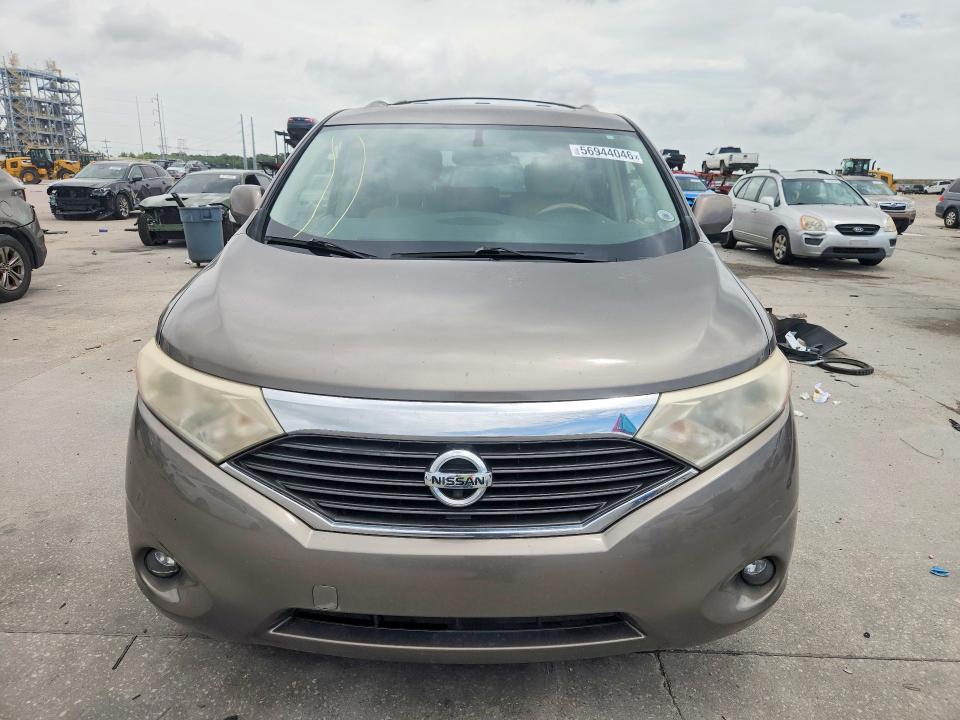 2015 Nissan Quest VIN JN8AE2KP9F9124286 COPART salvage auction — REAR END, Id - Salvage Certificate Of Title, sold $1,500 on 2026-07-29 (photo 5)