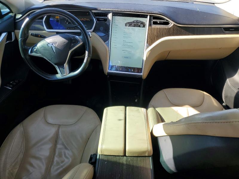 2013 Tesla Model s VIN 5YJSA1CN1DFP27464 COPART salvage auction — REAR END, Ca - Salvage Certificate, sold $2,750 on 2026-07-14 (photo 8)