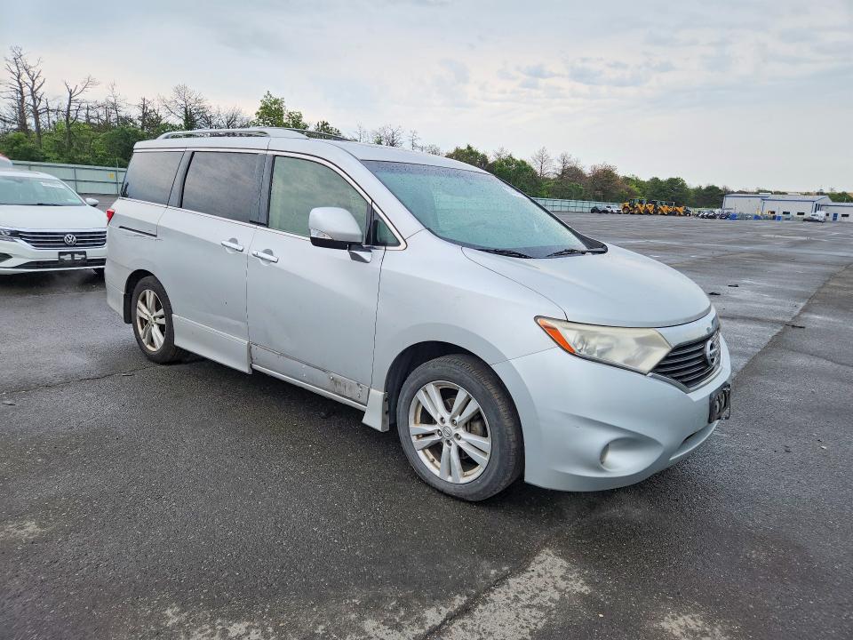 2014 Nissan Quest VIN JN8AE2KPXC9046080 COPART salvage auction — SIDE, Ny - Certificate Of Title, sold $80 on 2026-07-29 (photo 4)
