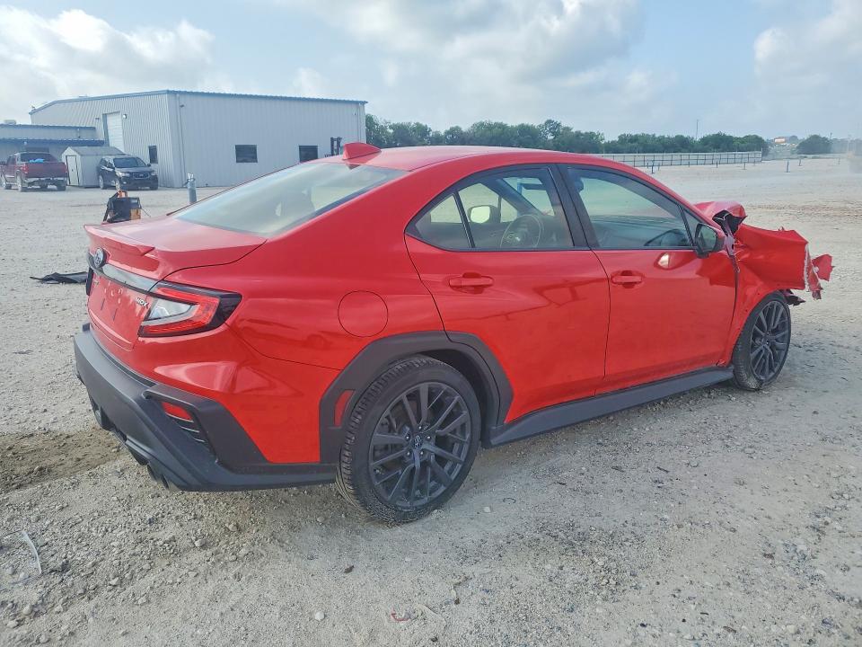 2022 Subaru Wrx VIN JF1VBAF67N9007439 COPART salvage auction — FRONT END, Tx - Certificate Of Title (P), sold $11,800 on 2026-07-27 (photo 3)