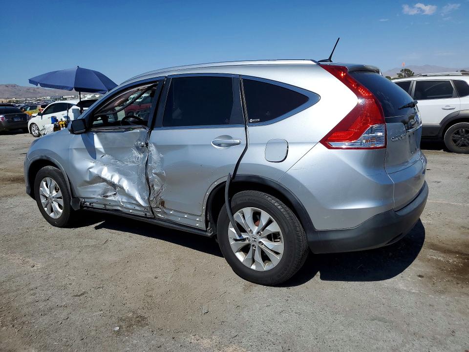 2012 Honda Cr-v VIN JHLRM3H7XCC009647 COPART salvage auction — SIDE, Nv - Salvage Title, sold $2,250 on 2026-07-28 (photo 2)