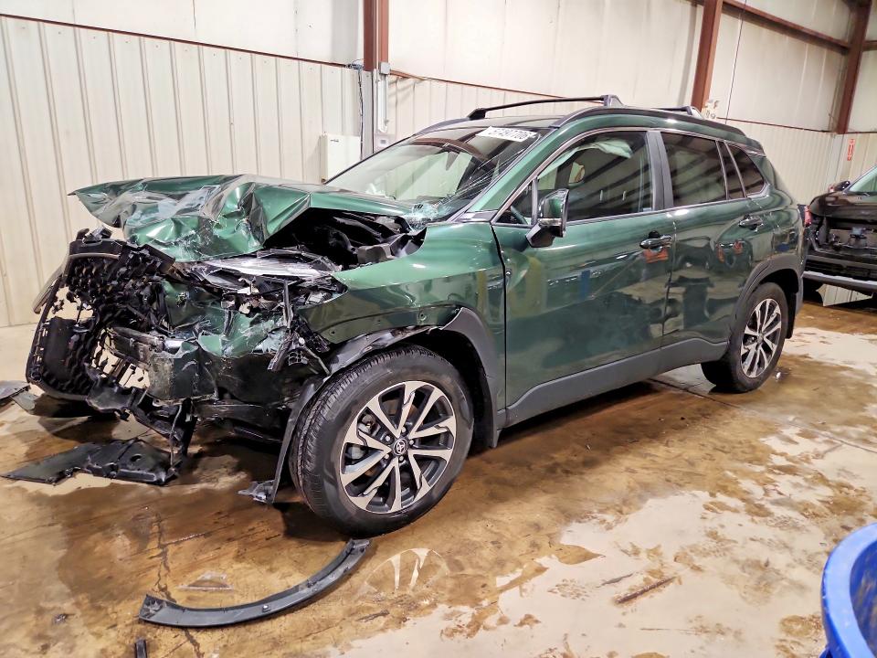 2022 Toyota Corolla cross VIN 7MUDAABG9NV039307 COPART salvage auction — FRONT END, Pa - Certificate Of Salvage, sold $3,500 on 2026-07-14 (photo 1)