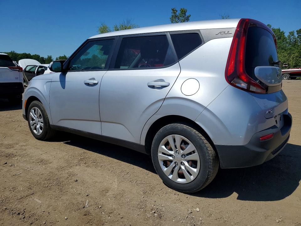 2020 Kia Soul VIN KNDJ23AU9L7056001 COPART salvage auction — HAIL, Oh - Cert Of Title-Salvage, sold $4,400 on 2026-07-20 (photo 2)