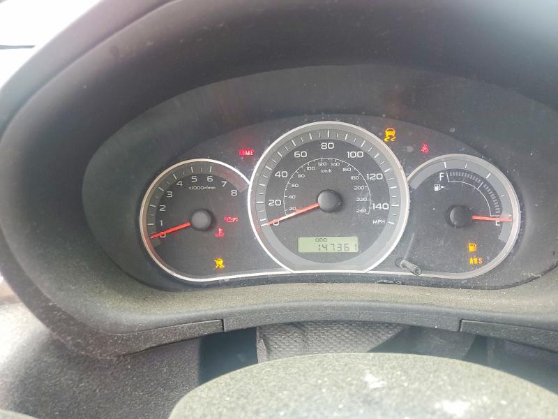 2011 Subaru Impreza VIN JF1GE6A62BG521744 COPART salvage auction — FRONT END, Ri - Salvage Certificate Of Title, sold $475 on 2026-07-16 (photo 9)
