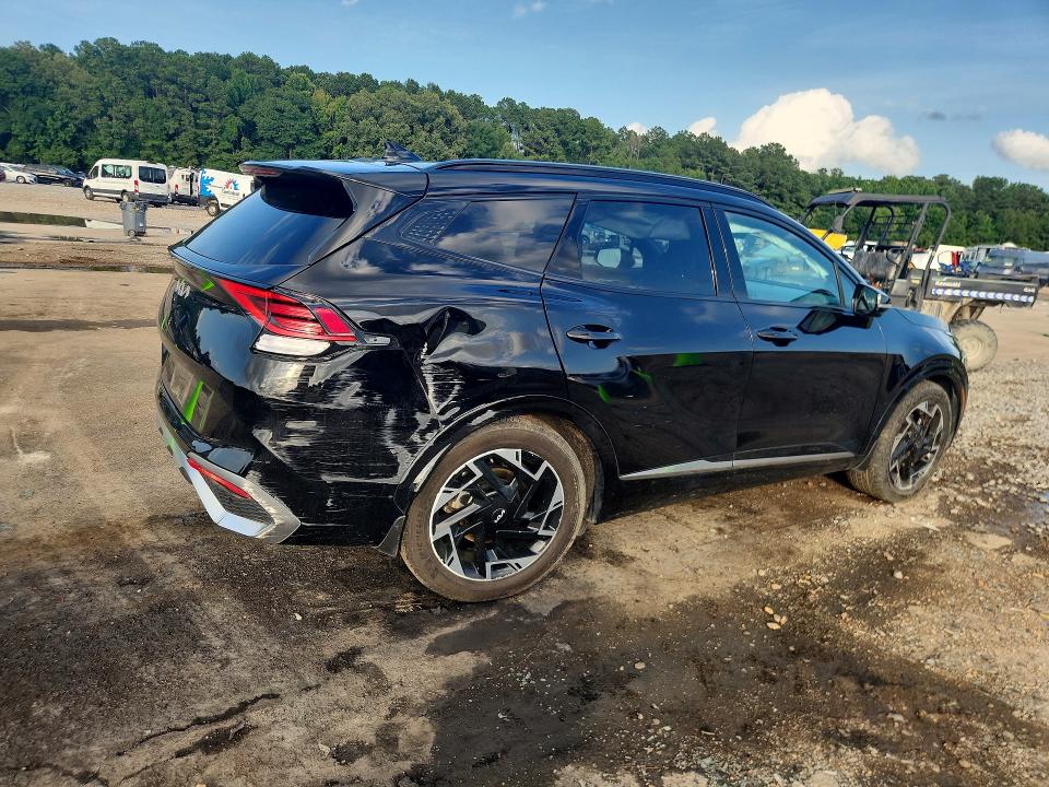 2024 Kia Sportage VIN 5XYK53DF9RG167345 COPART salvage auction — REAR END, Ms - Cert Of Title-Salvaged, sold $11,100 on 2026-07-31 (photo 3)