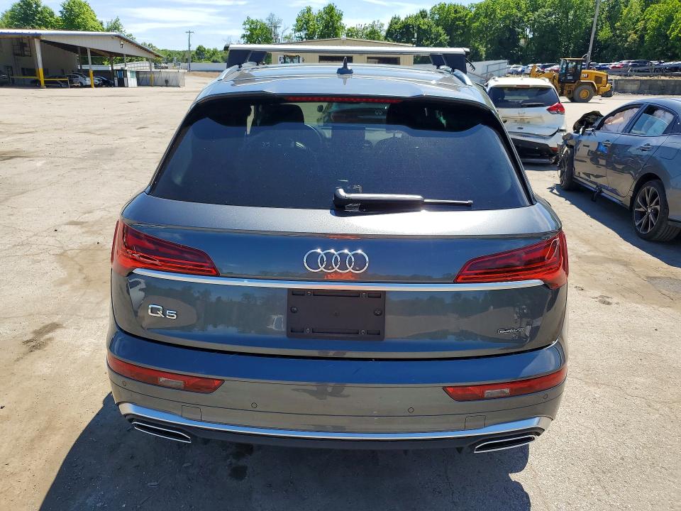 2023 Audi Q5 VIN WA1GAAFY1P2006042 COPART salvage auction — SIDE, Ny - Mv-907A Salvage Certificate, sold $7,800 on 2026-07-28 (photo 6)
